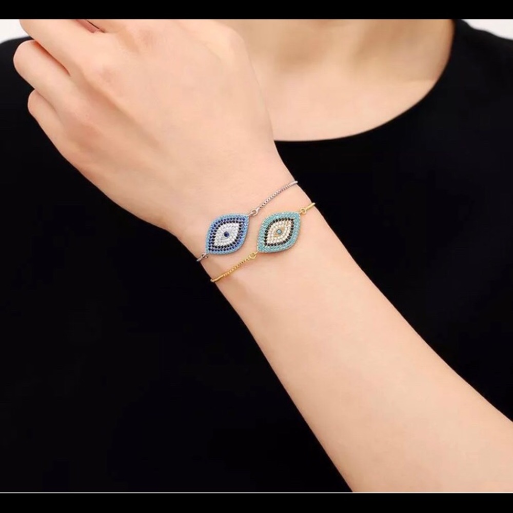 EVIL EYE BRACELET- - Trendy Jewelry